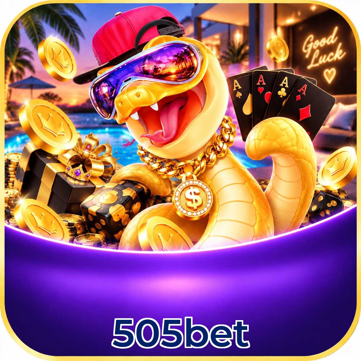 505bet Logo - Bônus com Rollover Justo