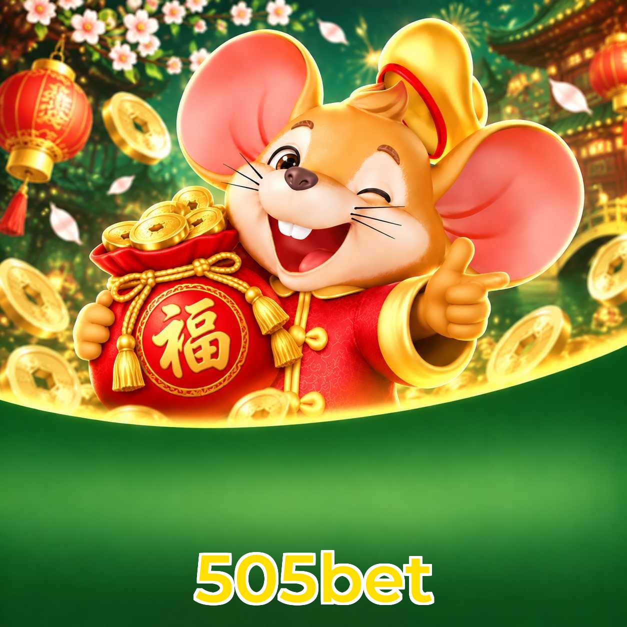 505bet Download Speed Test Logo - Teste de Velocidade Certificado